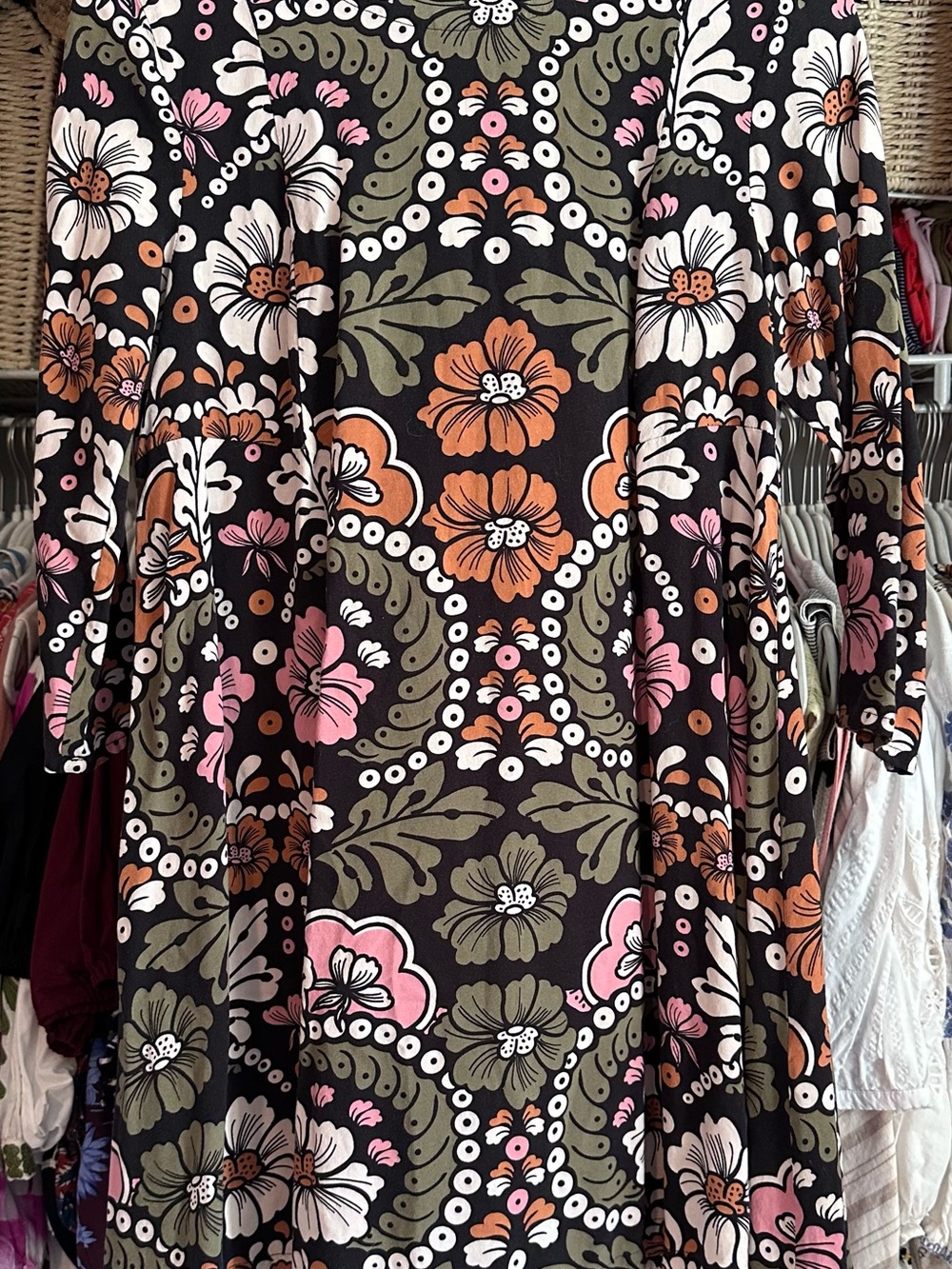 H&M Floral Babydoll Dress Size 10
